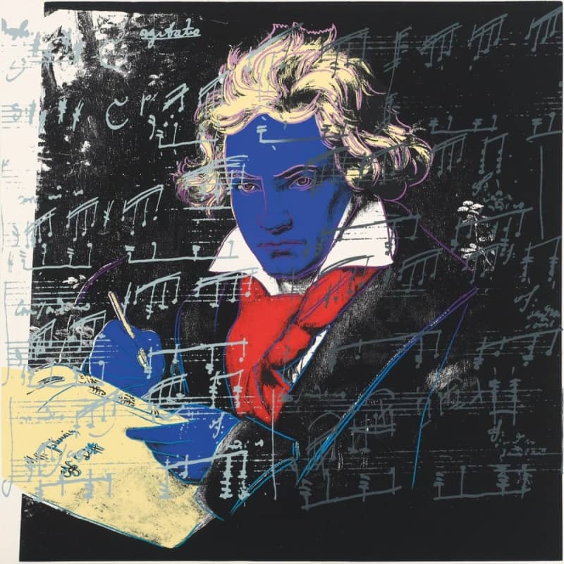Andy Warhol Beethoven Artwork | FRANK FLUEGEL GALERIE