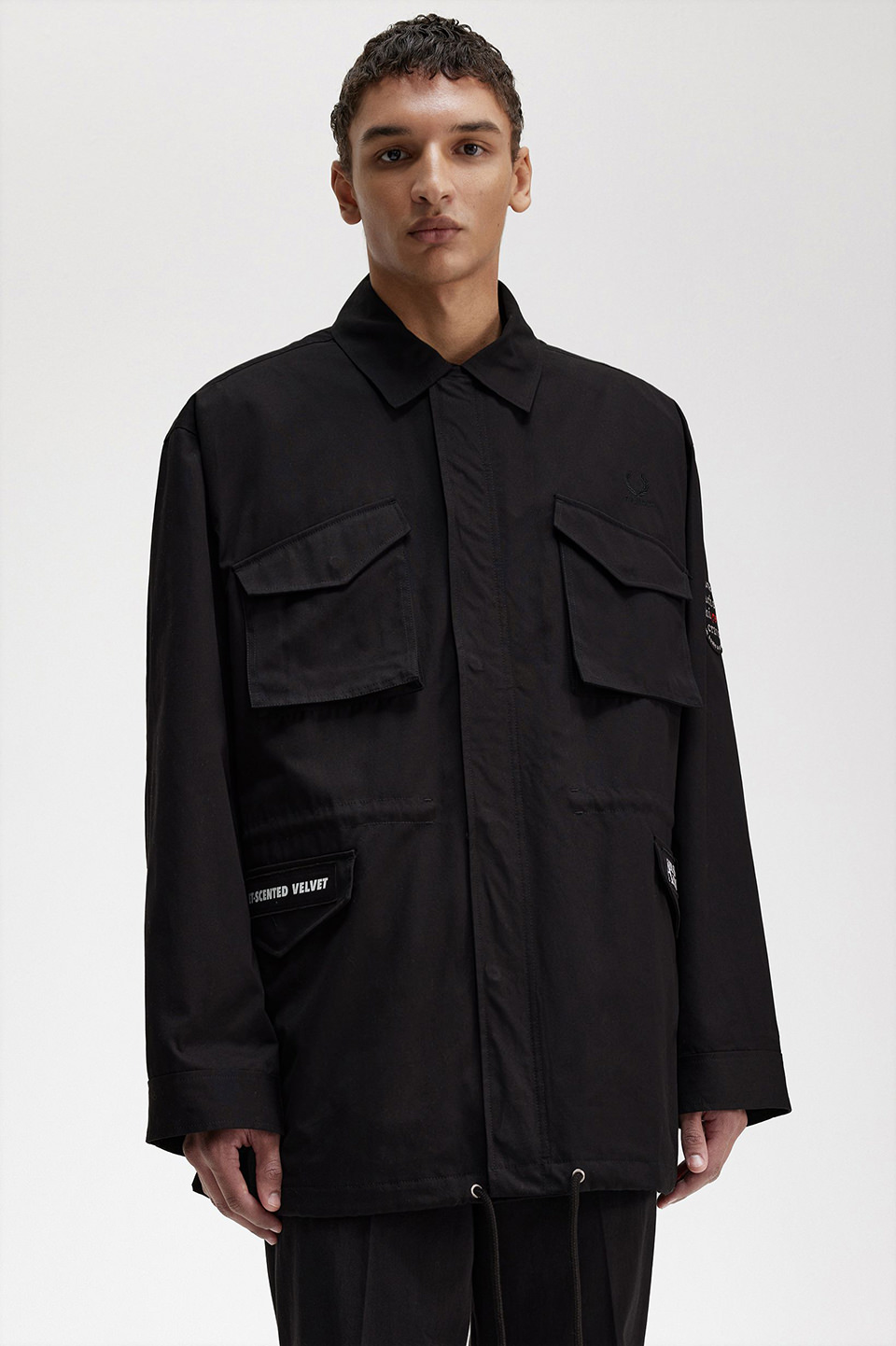 Raf Simons Military Jacket(S 102：BLACK): | FRED PERRY JAPAN