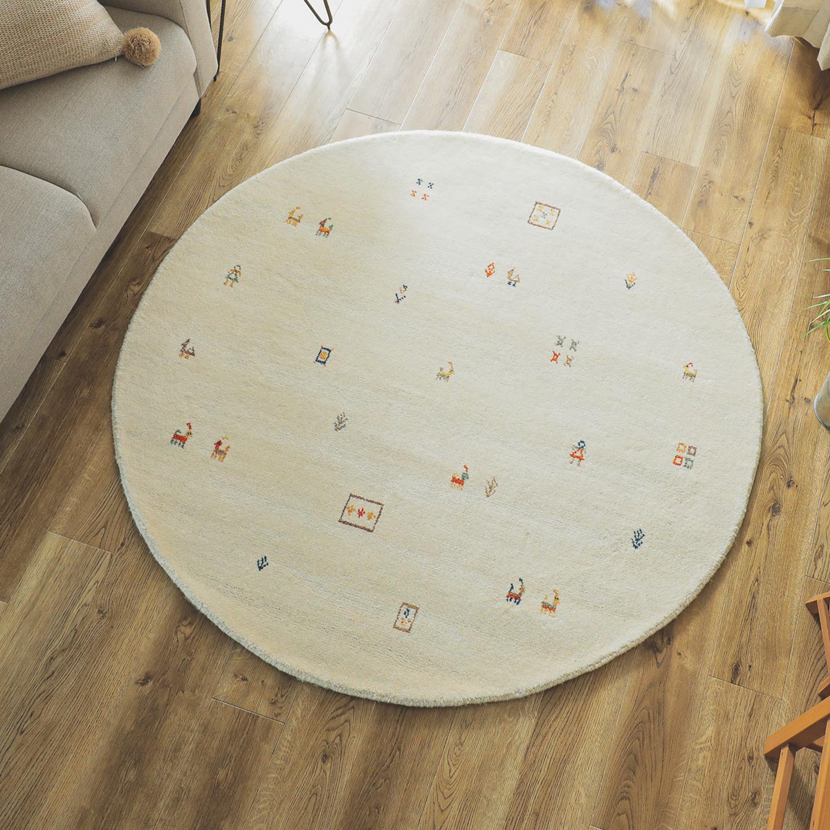 ソヨカ 円形 ラグ | オーダーカーペット・ラグのFROM FLOOR