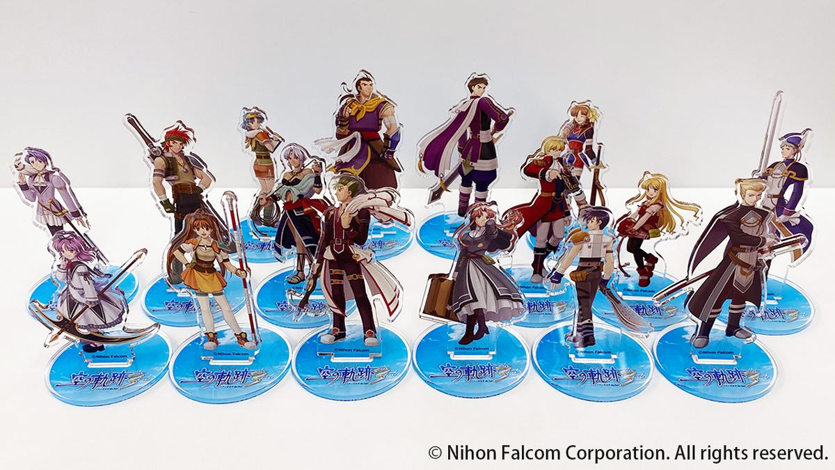 select×collect 英雄伝説 空の軌跡 オールスターアクリルスタンド 全