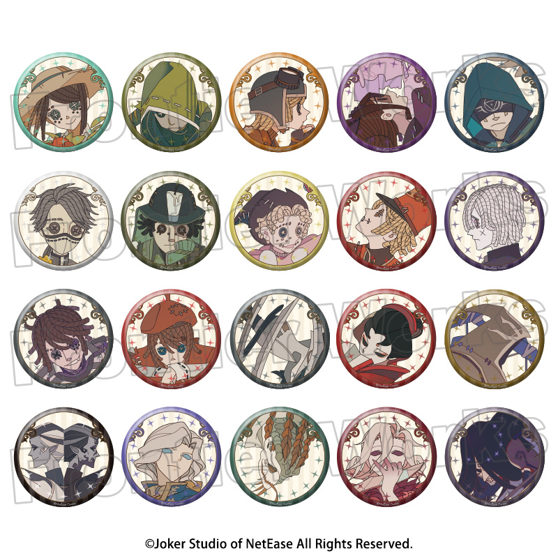 バラ売り可】まとめ売り 画像1～3枚 目まであり 第五人格 缶バッジ