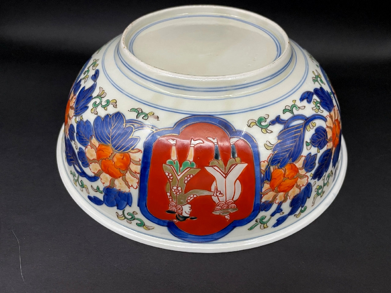 ギャラリー安原 / ご売約 「応援企画」伊万里 南蛮人と南蛮船の鉢