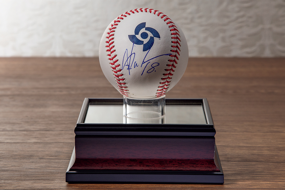 イアン・ハップ 直筆サインボール パシフィック・コースト・リーグ公式