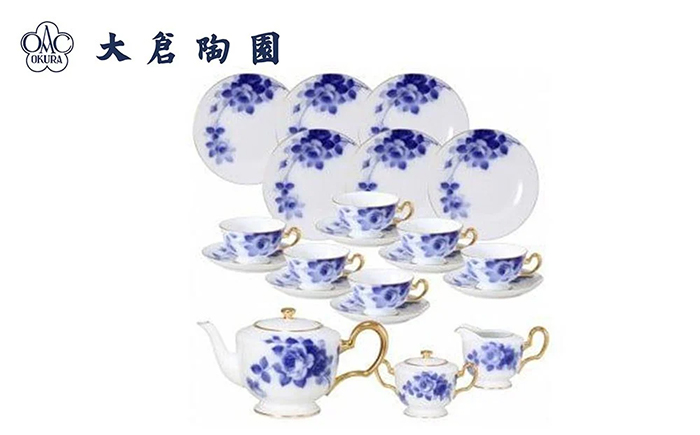 大倉陶園♦️豪華33ピースセット♦️希少 ヴィンテージ♦️ジャネット