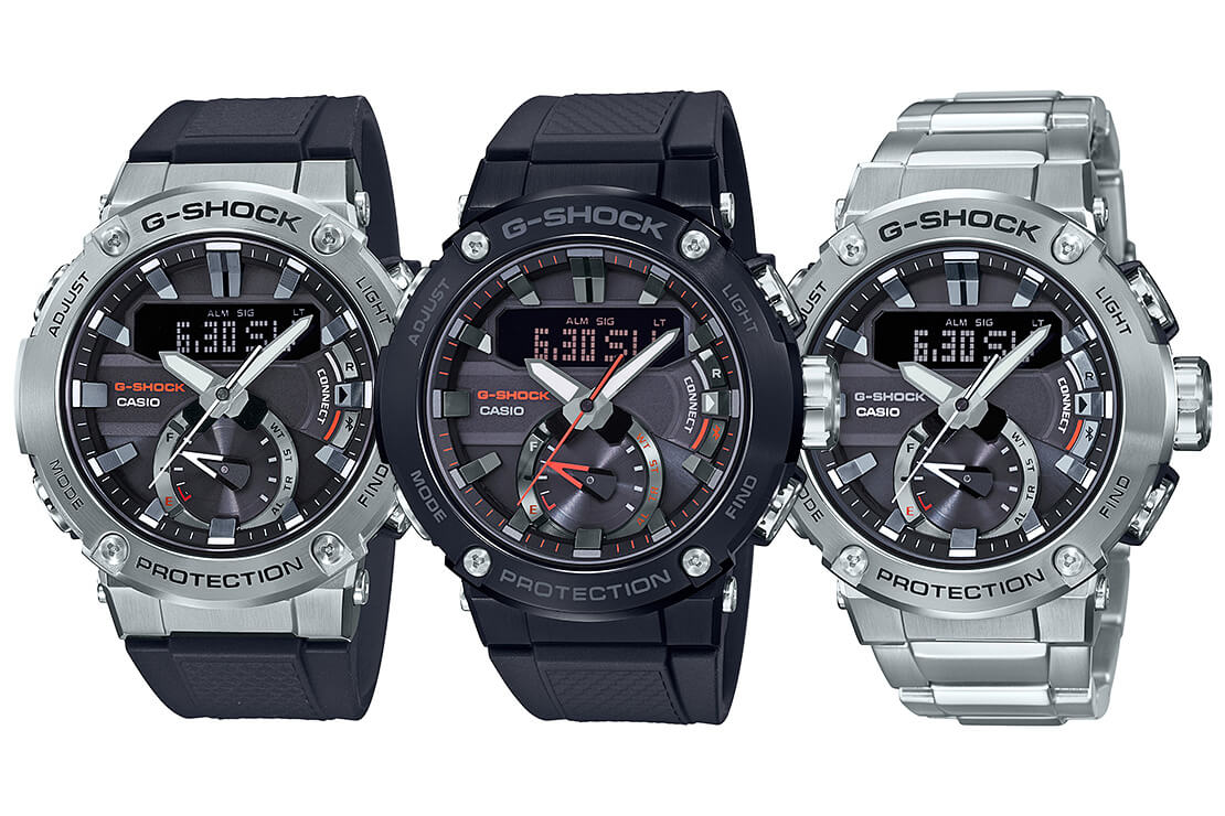 G-Shock G-STEEL GST-B200 Carbon Core, Tough Solar, Bluetooth - G