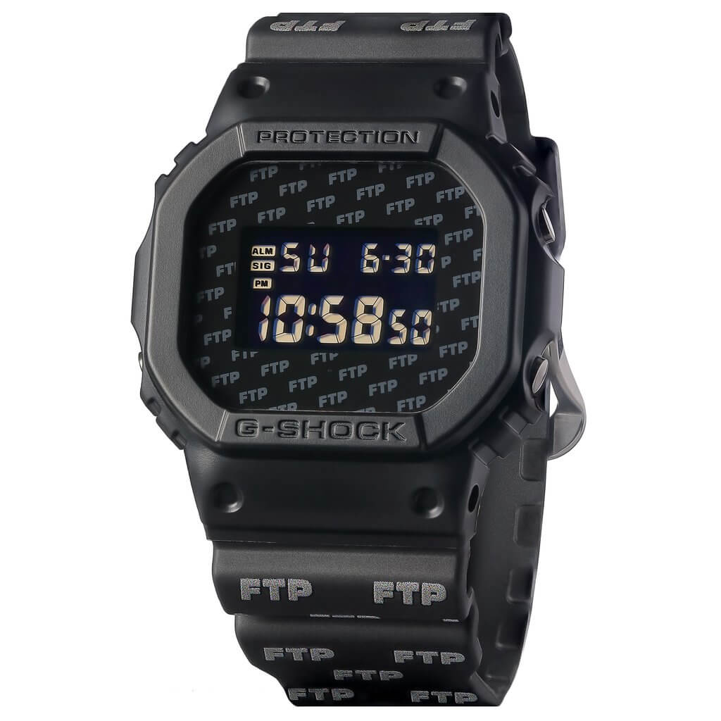 FTP x G-Shock DW5600 with Two Bands and Utility Box Case - G