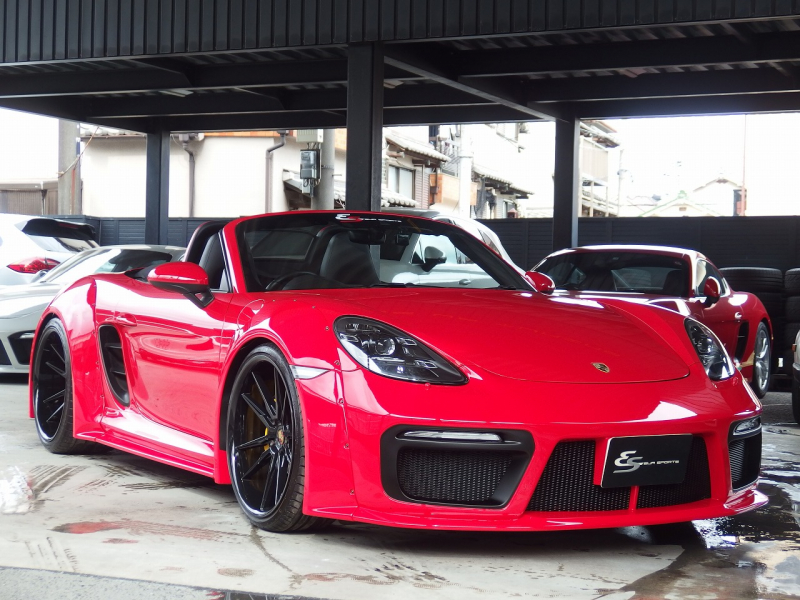 ポルシェ 718 ボクスター EUR-GTワイドボディキット 専用21インチ