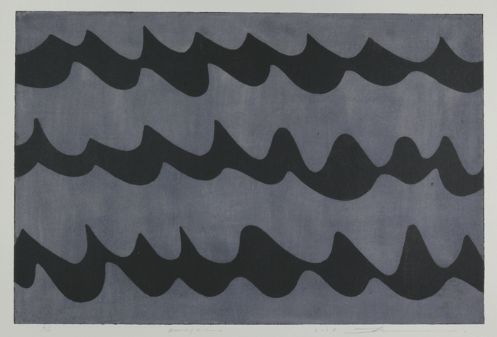 黒木周「Connect-26」クロスグラフ 2020年 IDEE取扱版画家 黒木周