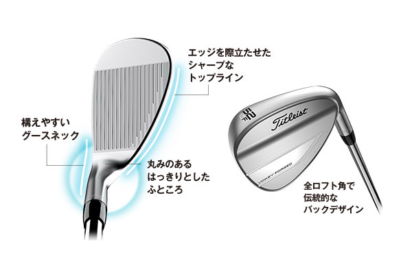 タイトリスト ボーケイデザイン FORGED 2019年モデル ウェッジ