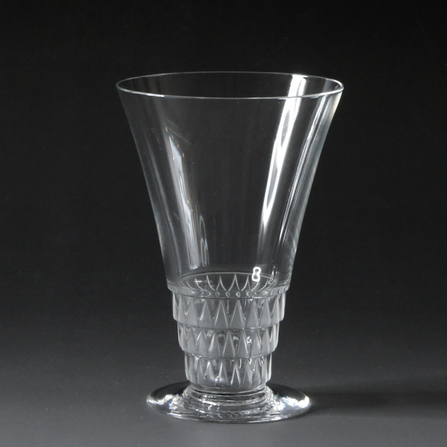 ブルグイユ BOURGUEIL ボルドーワイングラス H 10 ㎝」ルネ・ラリック