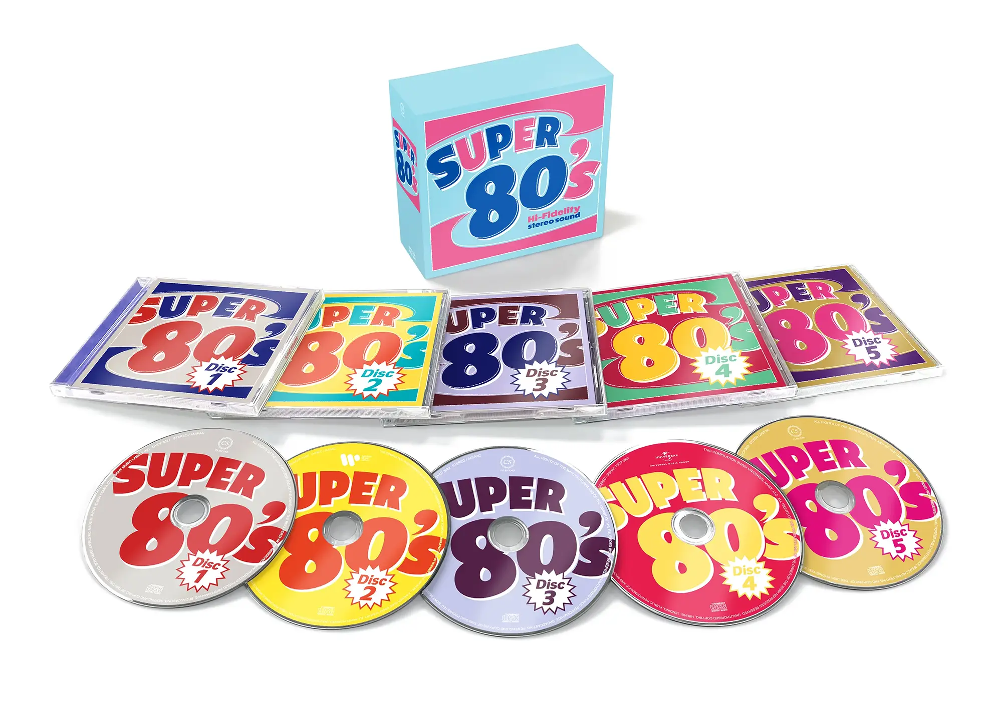 洋楽80年代ヒット・コンピレーションBOX『スーパー・エイティーズ』