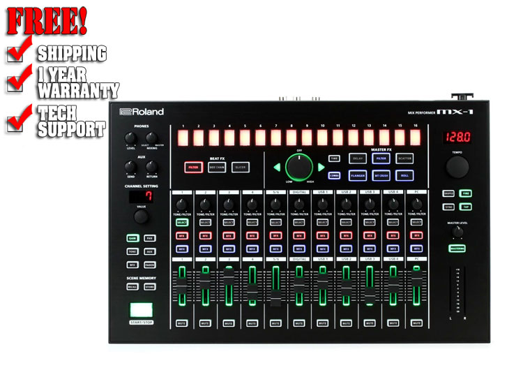 Roland AIRA MX-1 Mix Performer | DJ Mixer | DJ Audio