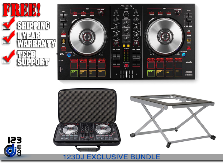 Pioneer DDJ-SB2 + Magma Case + Riser | DJ Controllers