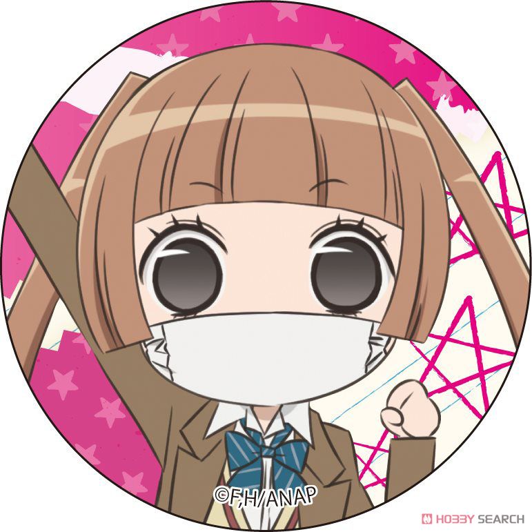 覆面系ノイズ 缶バッジ 有栖川仁乃 (キャラクターグッズ) - ホビー