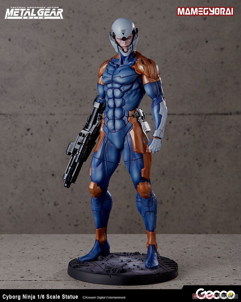 メタルギア ソリッド/サイボーグ忍者 1/6スケール スタチュー (完成品