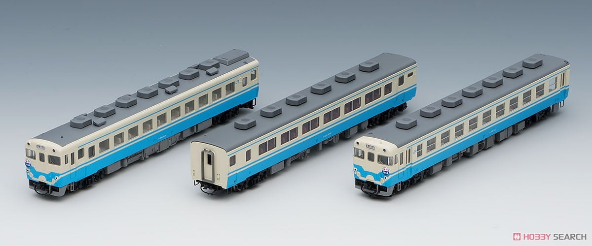 限定品】 JR キハ58系 ディーゼルカー (うわじま・JR四国色) セット (3