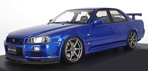 Nissan Skyline 25GT Turbo (ER34) Blue Metallic (ミニカー) - ホビー