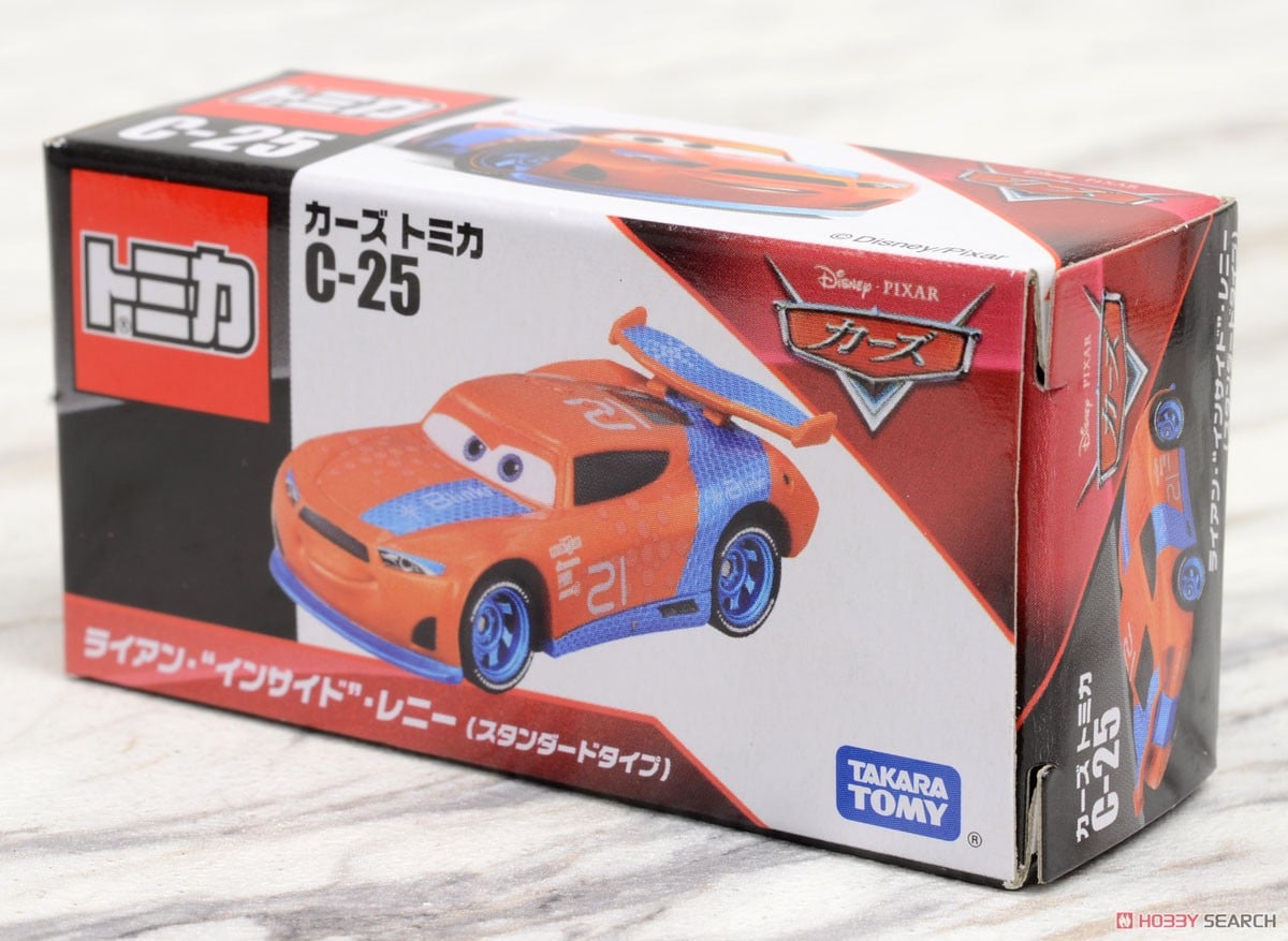 カーズ トミカ C-25 ライアン・`インサイド`・レニー(スタンダード