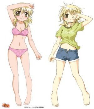 ひだまりスケッチ 宮子 抱き枕カバー (キャラクターグッズ) - ホビー