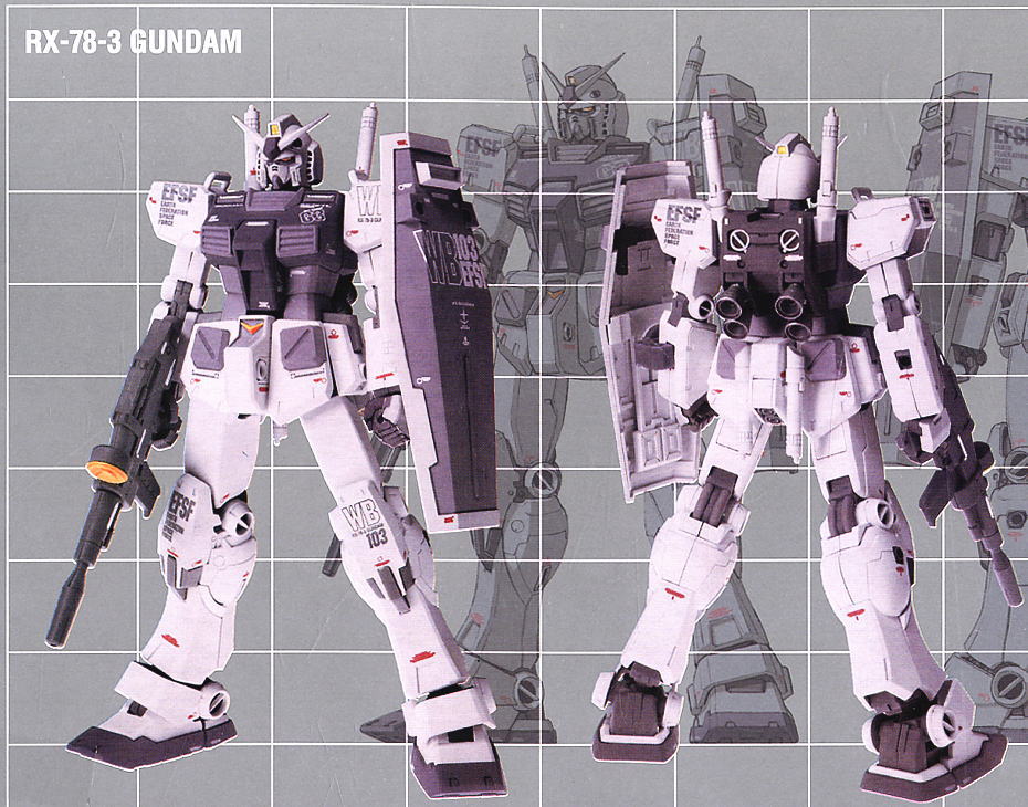 Metal Composite Limited RX-78-3 Gundam Ver.Ka With G-Fighter (G-3