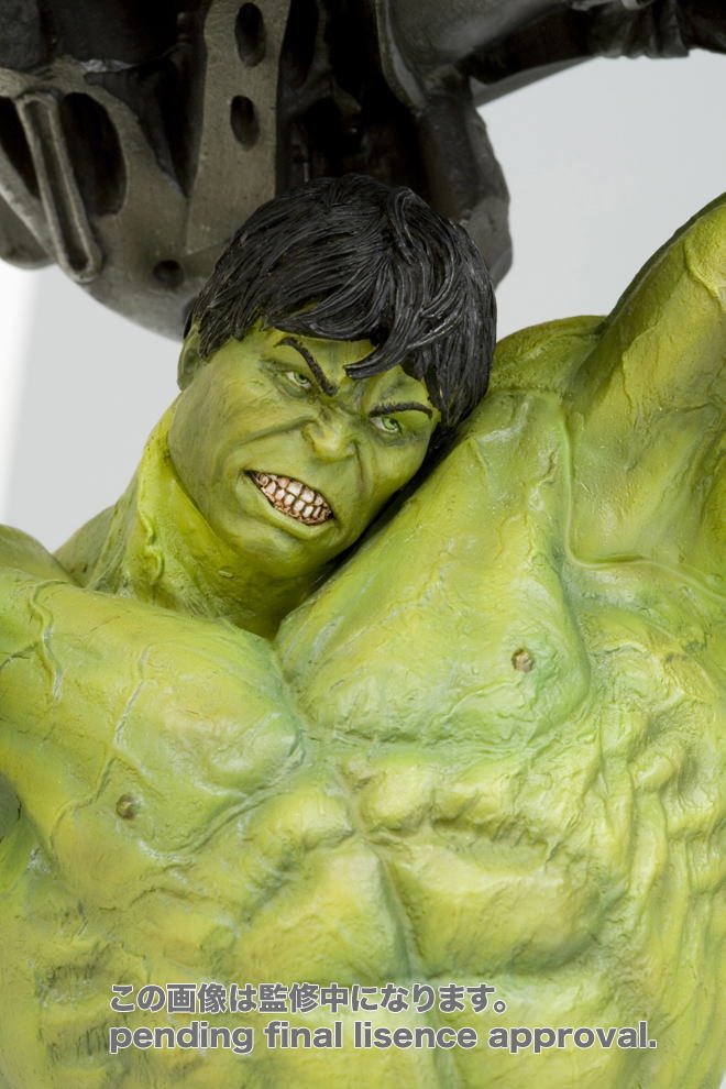 インクレディブル・ハルク ムービーファインアートスタチュー アボミ