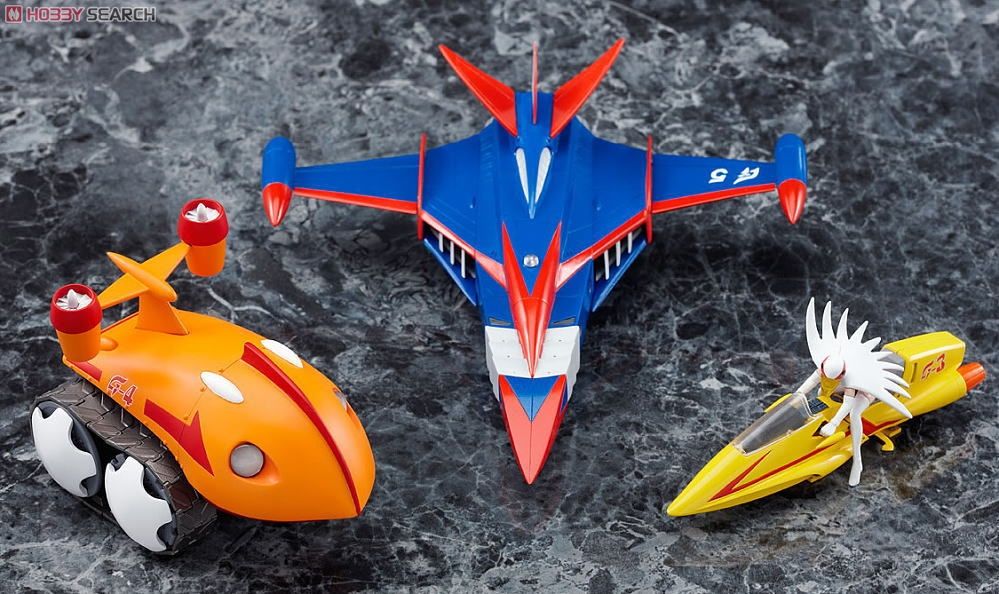 EX合金 ガッチャマンメカBセット(G-3号機・G-4号機・ゴッド