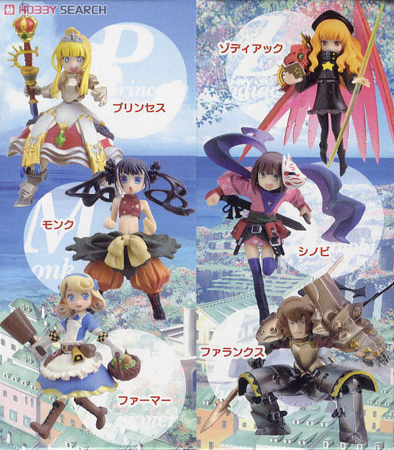 世界樹の迷宮III 星海の来訪者 コレクションフィギュア 6個セット