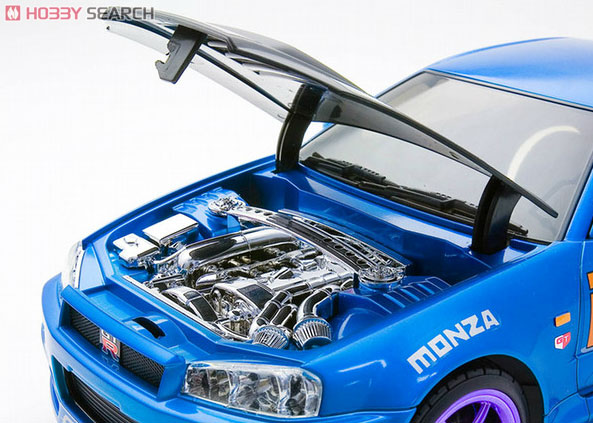 ニッサン スカイライン GT-R R34 (ドリフト仕様) (ラジコン) - ホビー