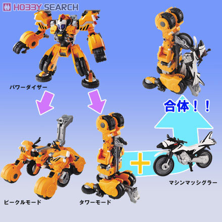 DX パワーダイザー&マシンマッシグラー (完成品) - ホビーサーチ