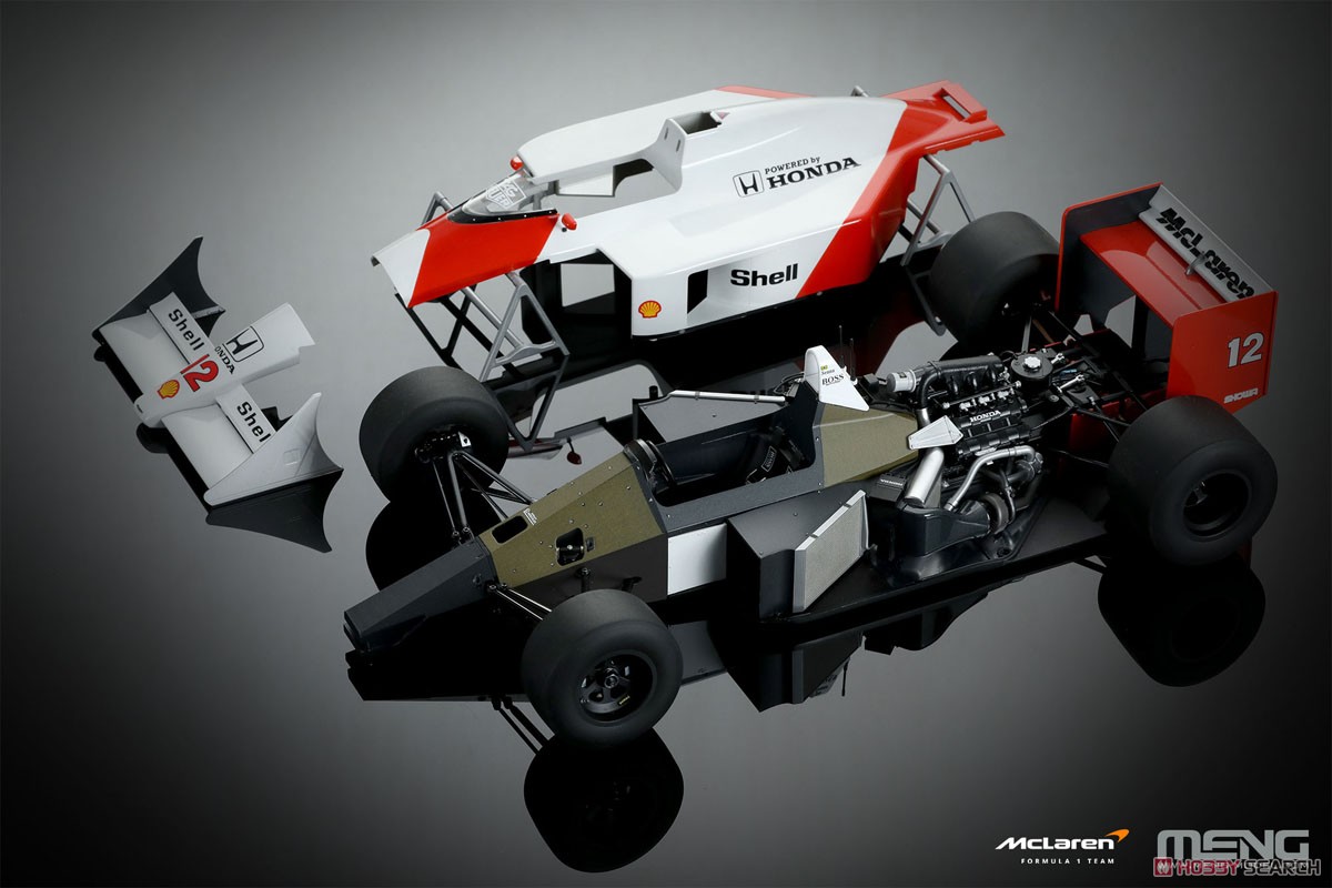 マクラーレン MP4/4 1988 (プレカラーバージョン) (プラモデル