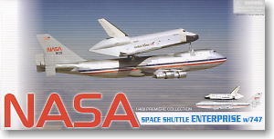 スペースシャトル エンタープライズ w/747 NASA N905NA (完成品宇宙