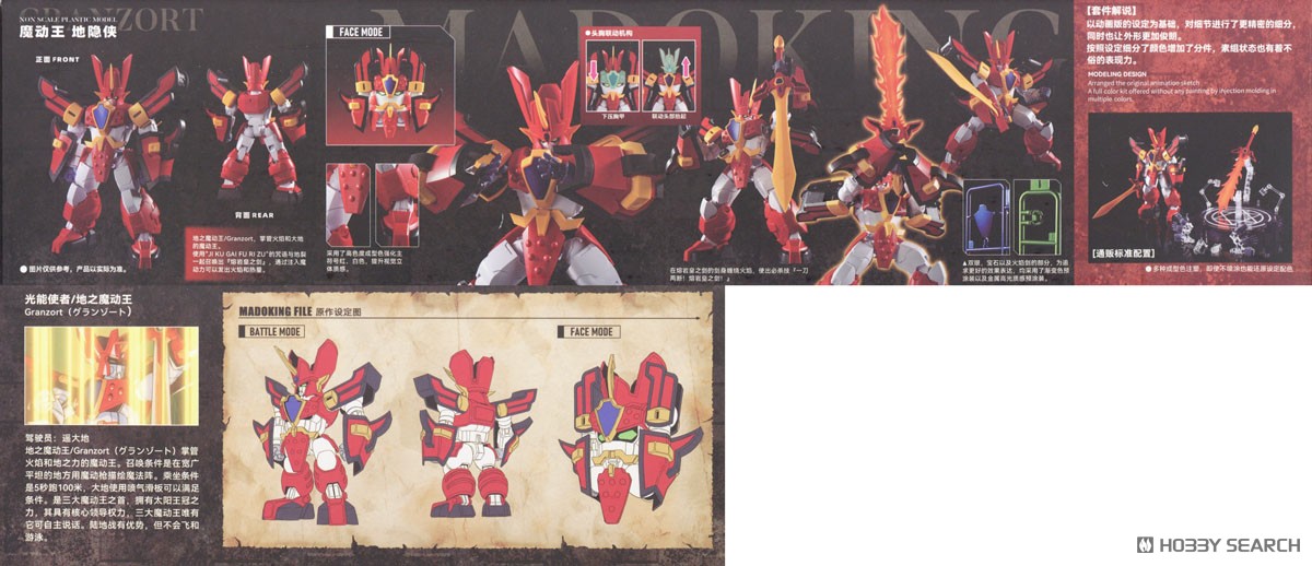 魔動王グランゾート グランゾート (プラモデル) - ホビーサーチ ガンプラ他