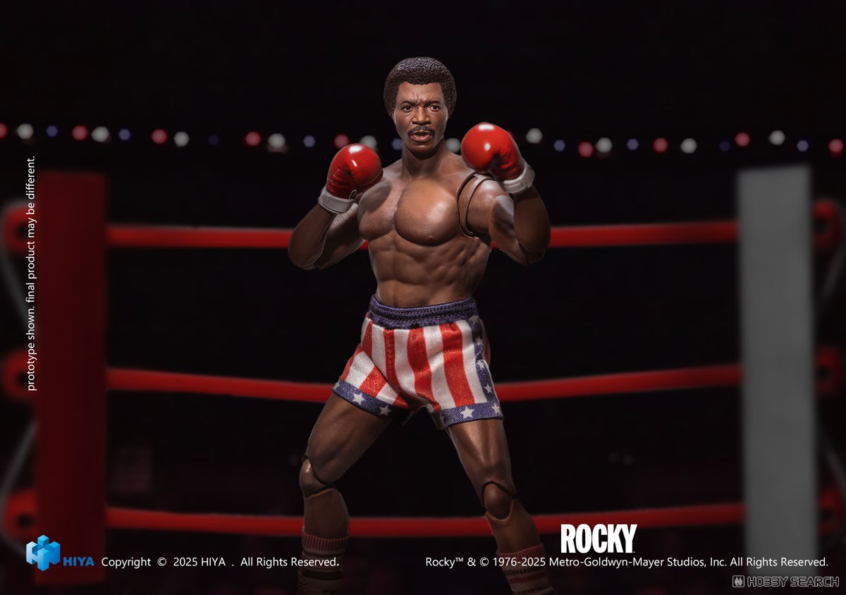 ロッキー 1/12 アクションフィギュア アポロ・クリード (完成品