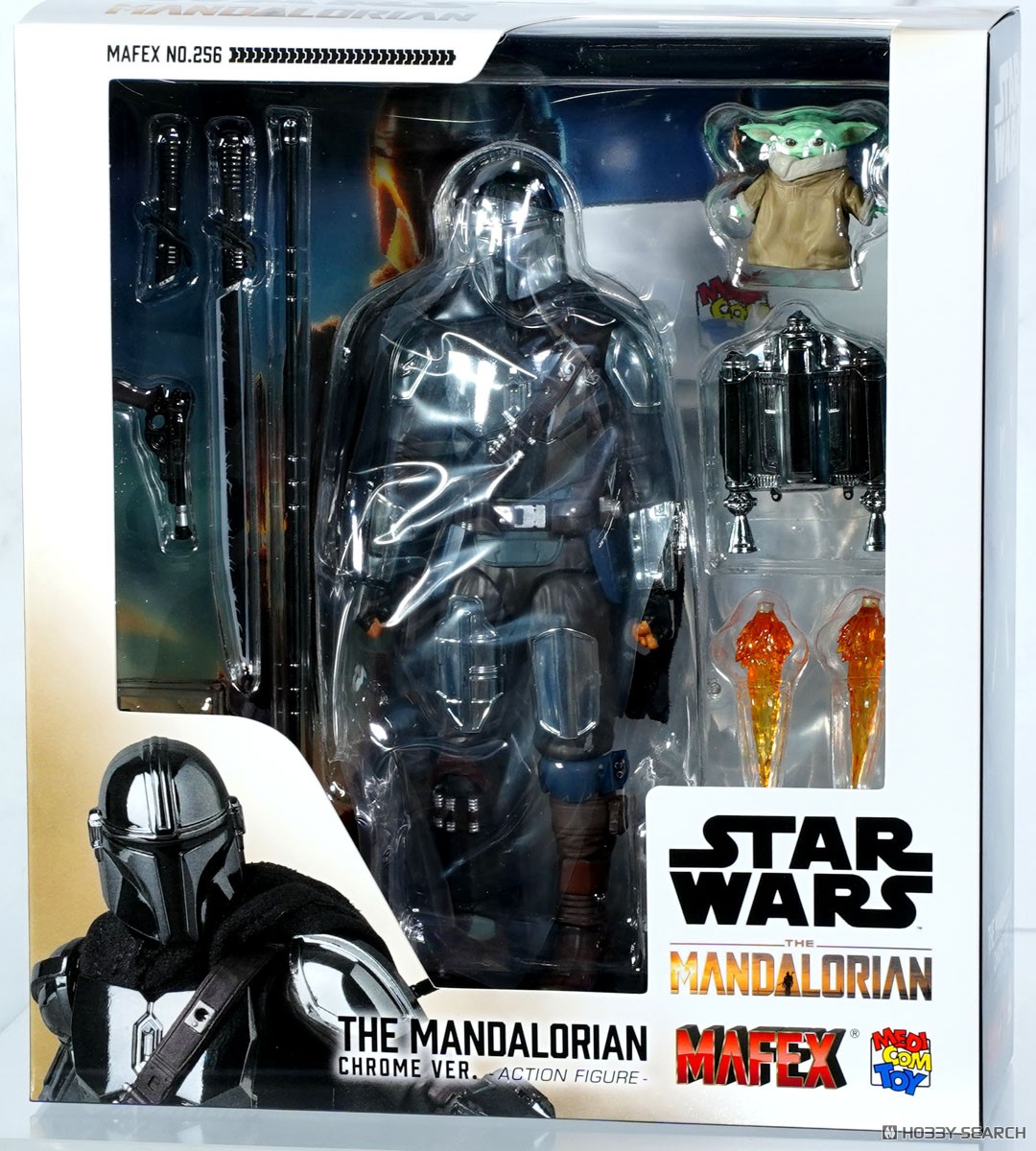 MAFEX No.256 THE MANDALORIAN CHROME Ver. (完成品) - ホビーサーチ