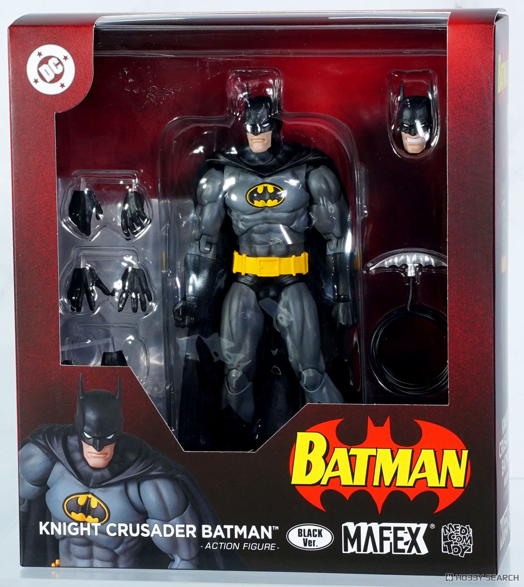 Mafex No.270 BATMAN KNGHTCRUSADER BLACK Ver. (Completed