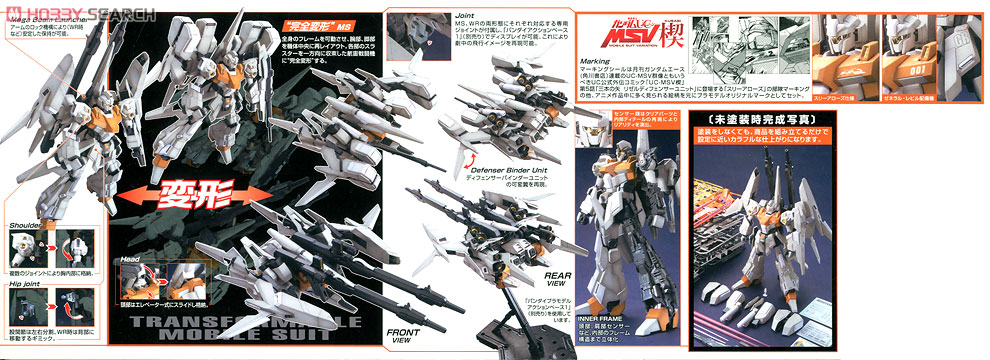 RGZ-95C リゼルC型(ディフェンサーa＋bユニット/ゼネラル・レビル配備