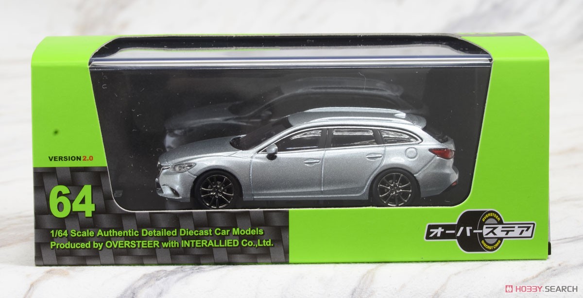 Mazda Atenza Wagon (2015) Sonic Silver Metallic (Diecast Car