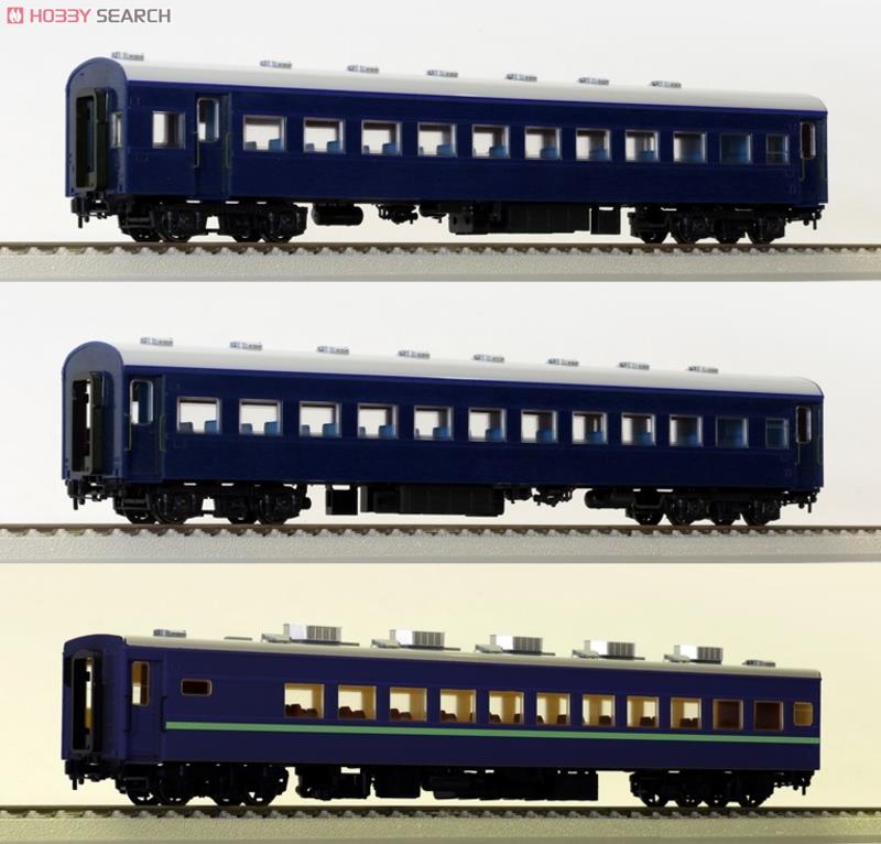 16番(HO) 急行『ニセコ』 旧型客車 7輌セット (基本・7両セット) (鉄道