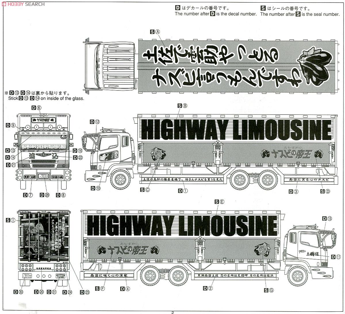 ナスビの帝王 (大型ウイング) (プラモデル) - ホビーサーチ カーモデル