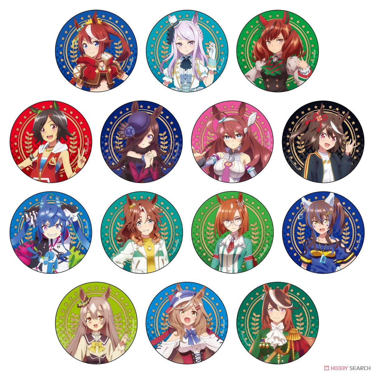 ウマ娘 プリティーダービー Season 2 カンバッジ メジロマックイーン