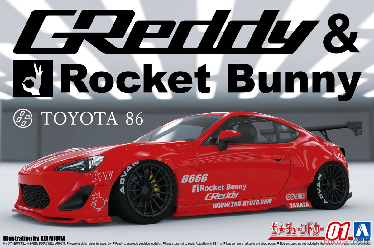 ZN6 TOYOTA 86 `12 GREDDY&ROCKET BUNNY ENKEI Ver.(トヨタ