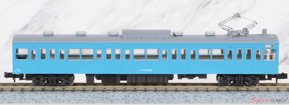 103系 ＜スカイブルー＞ 中間車3両セット (増結・3両セット) (鉄道模型