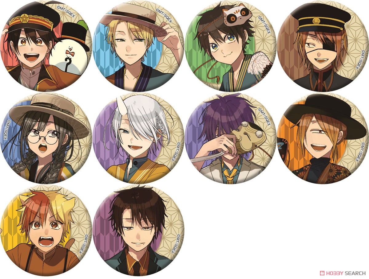 妖怪学校の先生はじめました！」 描き下ろし缶バッジコレクション (10