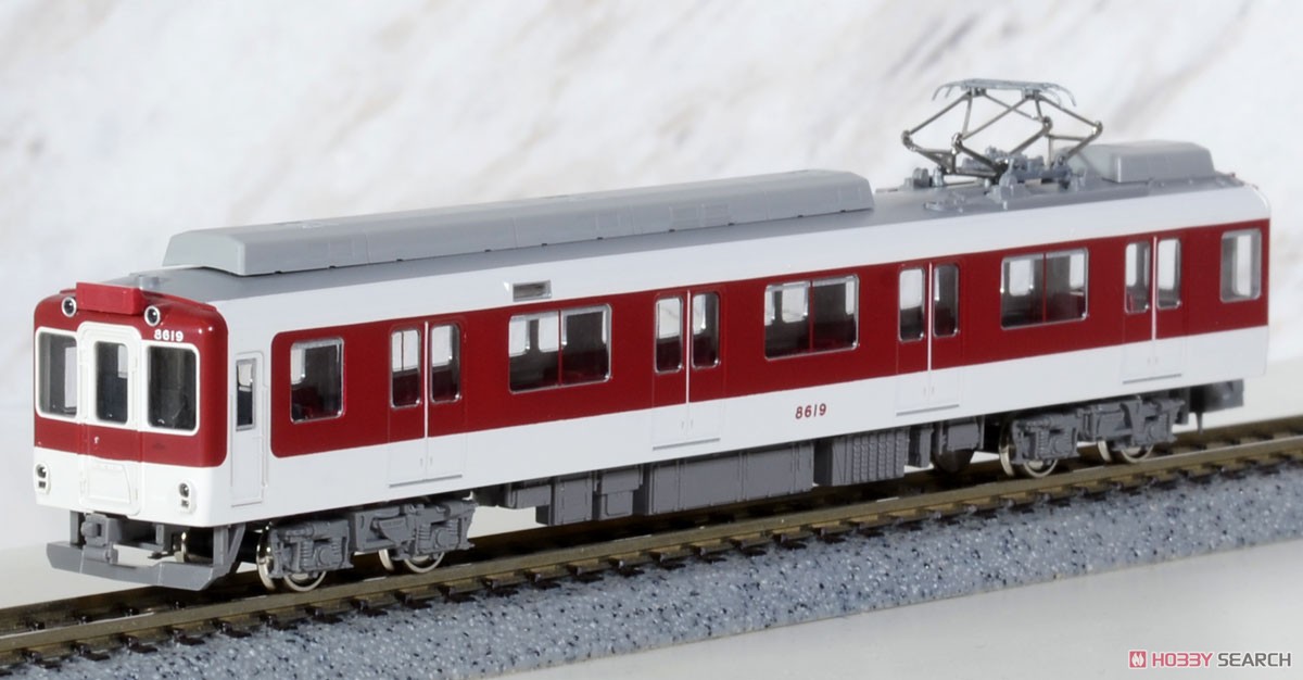 近鉄 8600系 (後期形) 6両編成セット (動力付き) (6両セット) (塗装