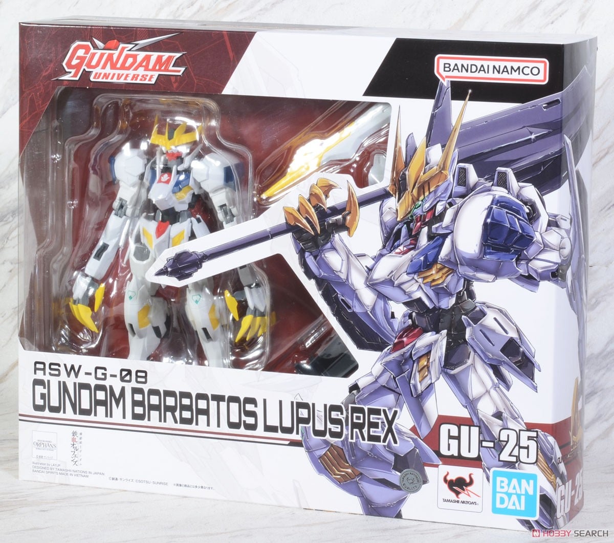 GUNDAM UNIVERSE ASW-G-08 GUNDAM BARBATOS LUPUS REX (完成品