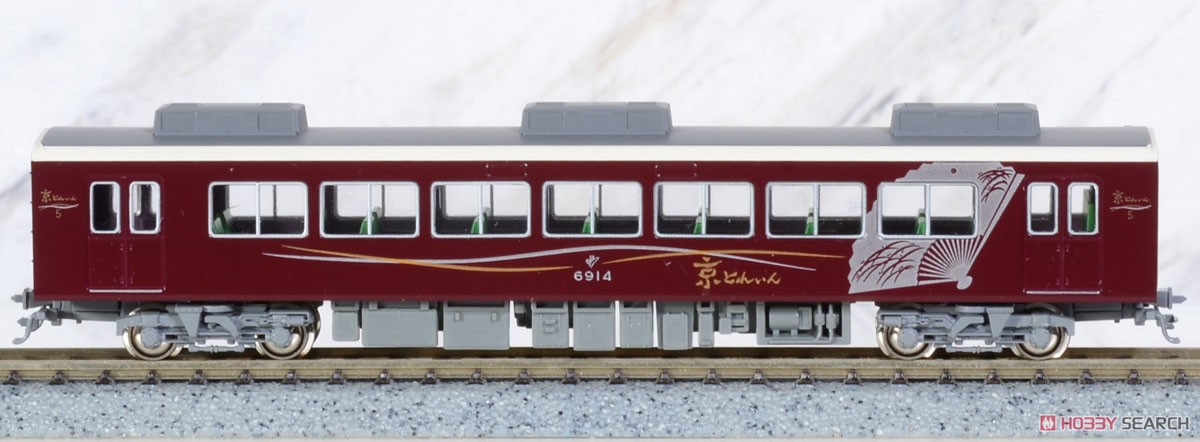 阪急 6300系 「京とれいん」 タイプ 6両セット (6両セット) (鉄道模型