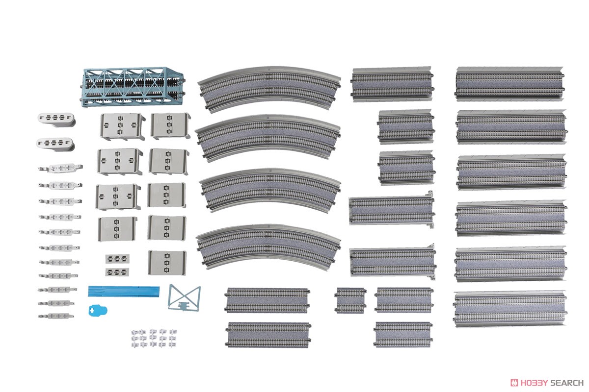 UNITRACK [V12] 複線線路立体交差セット R414/381 (バリエーション12
