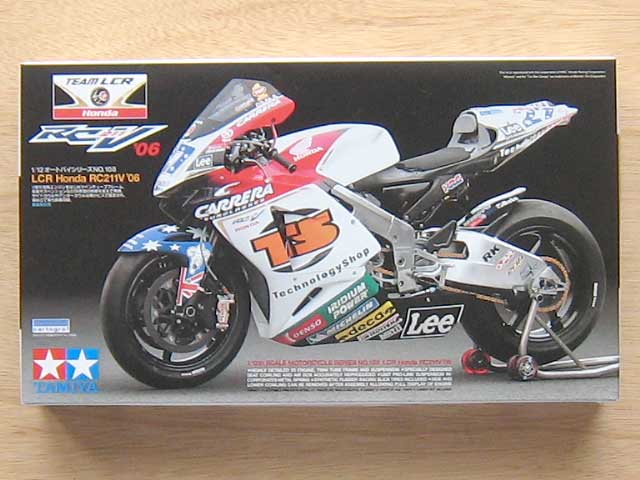 タミヤ 1/12「LCR ホンダ RC211V'06」プラモデル制作記＆完成写真