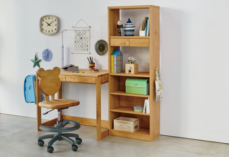 オーガニック】【堀田木工所】学習机 文机 アレンジ机 オーガニック