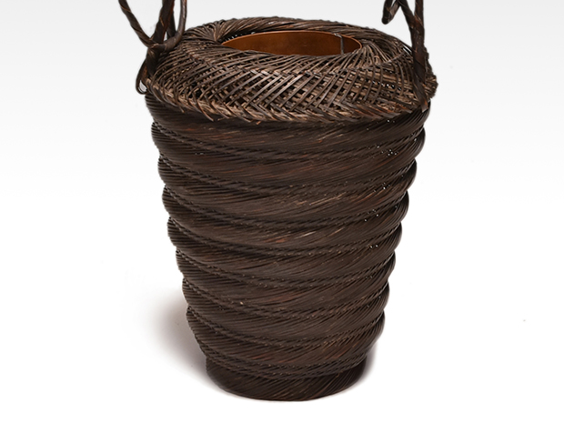竹組 時代花籠 | 古美術ささき